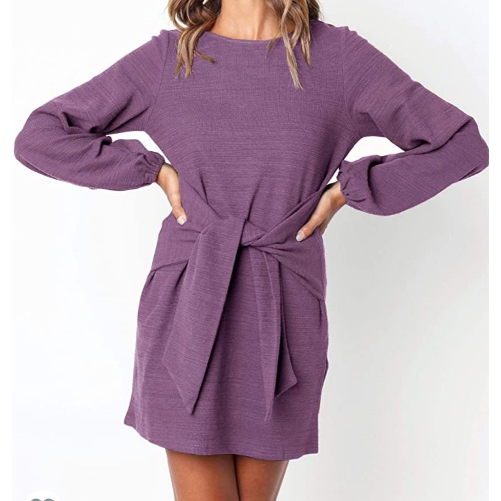 Light sweater dress